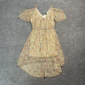 Love Haight Floral Design Dress Multicolor Size XS